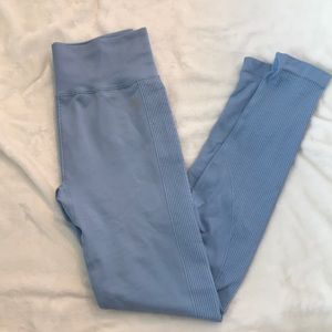 Forever 21 Workout Leggings Light Blue